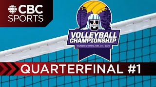 U SPORTS Women's Volleyball National Championship: Quarterfinal #1 - Saint Mary’s vs Manitoba