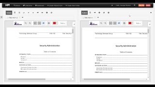 Alfresco Share vs. OpenContent Management Suite - Viewing Versions