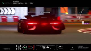 Replay camera GT SPORT Tomahawk X Tokyo Expressway South Inner Loop 51.262（トマホークX 南ルート 内回り 51.262秒）