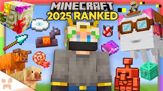 Ranking EVERY Minecraft Update Added in 2025: TERRIBLE to MUST HAVE Features