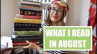 What I Read in August 📚 22 Books