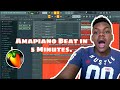 How to make a simple Amapiano in 5 Minutes!!!