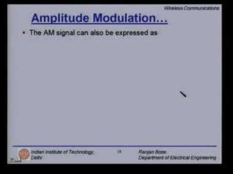 Lesson 22 – Modulation Techniques for Mobile Communications