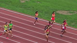 H29 千葉県ジュニアオリンピック最終選考会　Ｃ女子100m決勝