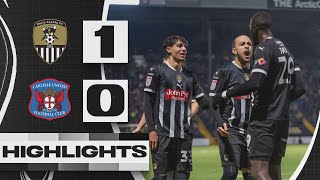 HIGHLIGHTS | NOTTS COUNTY 1-0 CARLISLE UNITED