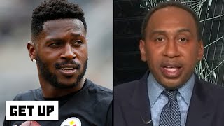 Stephen A. shuts down the idea of Antonio Brown signing with the Ravens | Get Up