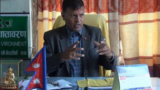 Janak Raj Mishra , Mayor of Sundarbazar Municipality, Lamjung