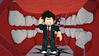 DENTRO DA BOCA GIGANTE | Roblox