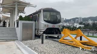 (MLR crossing the harbour烏蠅過海)Hong Kong MTR preserved MLR train walkthrough香港港鐵保留中期翻新列車介紹E96/E77