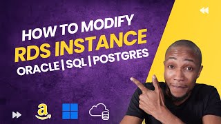 How To Modify RDS Database Instance