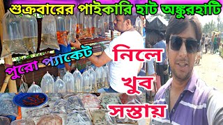 মাত্র 3 টাকায় শুক্রবারের অঙ্কুরহাটির হাটে Aquarium Fish | Howrah Ankurhati Fish Pet Market | Fish