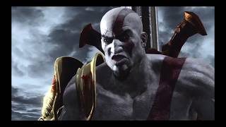 God of War 3: Kratos falls from Mount Olympus