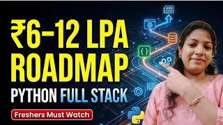 Python Full Stack Developer Roadmap 2026 🚀 | From Beginner to Job-Ready
