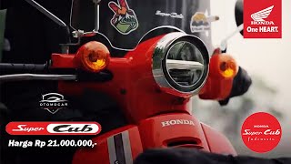 HONDA RILIS MOTOR KLASIK BARU LAGI ALL NEW HONDA CUB 110  HARGA 21 JUTAAN