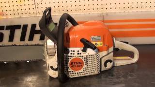 The chainsaw guy shop talk Stihl MS 391 chainsaw 2 16