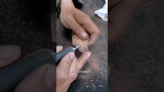 木雕树叶项坠教程#diy #手工 #木雕 #手工雕刻Woodcarving Leaf Pendant Tutorial # DIY # Handmade # Woodcarving