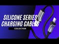 Hoco Silicone series charging data cables collection