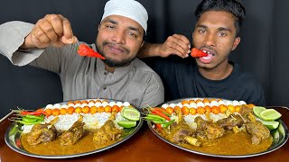 MUTTON CURRY AND QUAIL EGGS WITH RICE EATING CHALLENGE, EATING CHALLENGE VIDEO