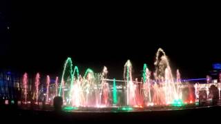 EXPO2017: Zenélő szökőkút - A Karib-tenger kalózai // Water show - Pirates of the Caribbean