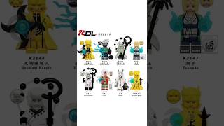 LEGO Naruto Shippuuden (ナルト 疾風伝) MINIFIGURES LEGO UNOFFICIAL KORUIT KDL819 #shorts  #naruto #ナルト 疾風伝