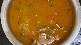 செட்டிநாடு வெண்டைக்காய் புளிக்குழம்பு ( Chettinadu lady’s finger curry)