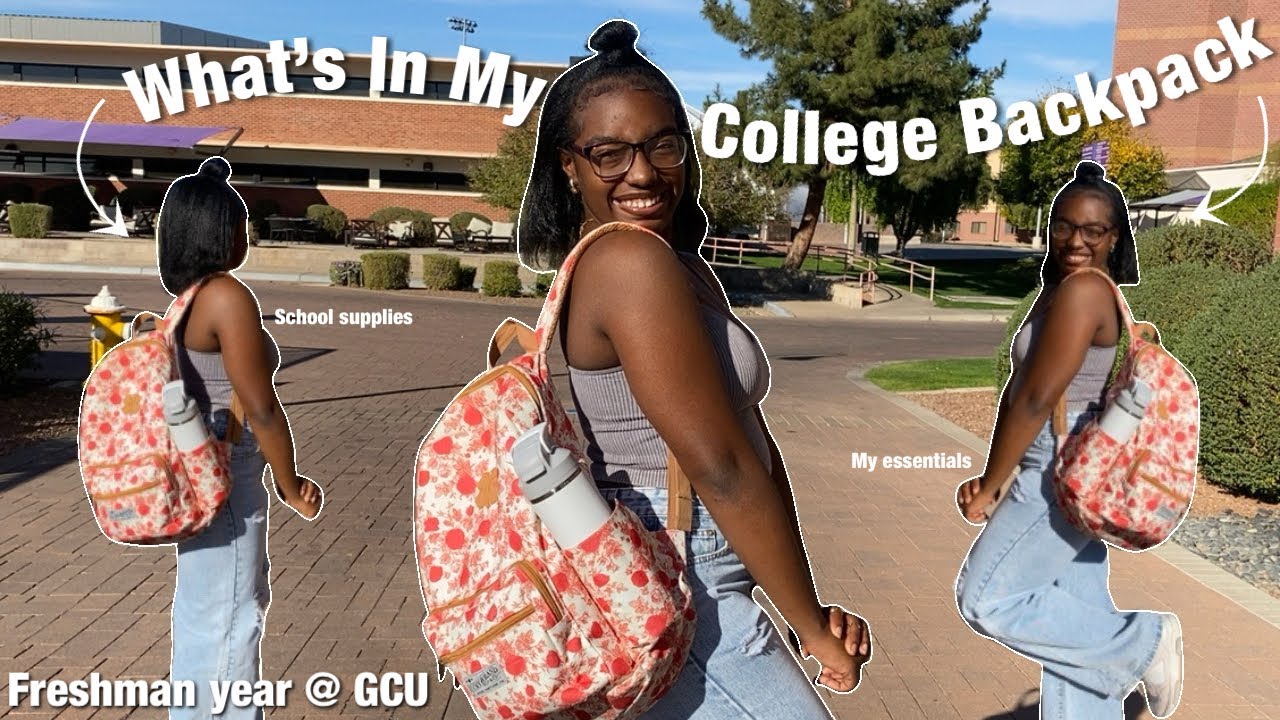 What S In My Backpack 2025 Freshman Year Youtube