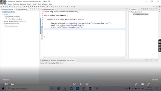 Opening Chrome Browser using Selenium