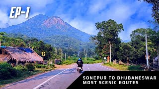 North East trip on fzs v3...Sonepur to BBSR..VLOG.-01 #biketrip  #vlog