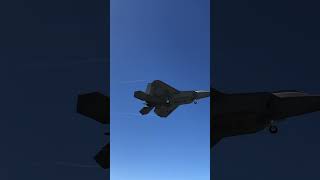 F22 INSANELY close flyover and landing!! #f22 #shorts #aviation #airshow #usairforce #usnavy #usarmy