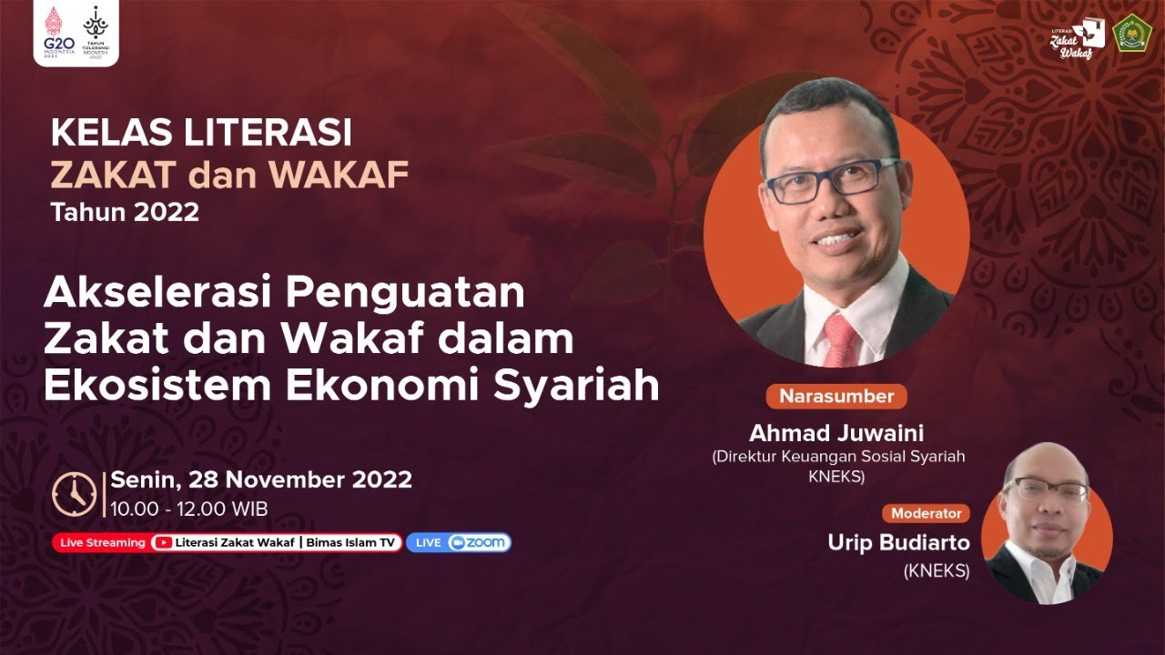 Akselerasi Penguatan Zakat Dan Wakaf Dalam Ekosistem Ekonomi Syariah ...