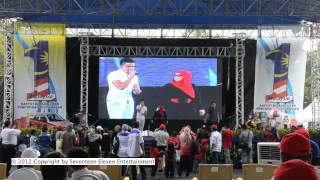 Ramlah Ram ft. SleeQ - Sesaat Kau Datang @  Konsert Teksi 1 Malaysia