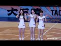 p.league 【桃園領航猿】kira 儷軒 梔梔 樂天女孩rakuten girls ｜特別嘉賓賽前開場舞表演2025 02 02 4k60p