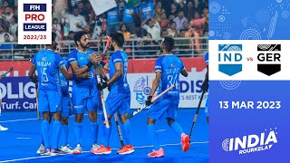 FIH Hockey Pro League 2022-23: India vs Germany (Men, Game 2) - Highlights