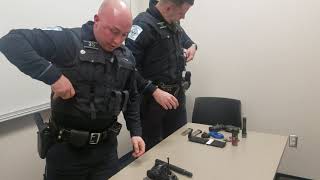 Middletown police display gear