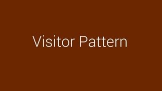 Visitor Pattern in Ruby