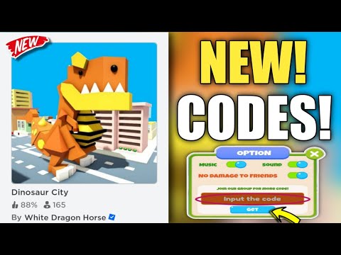 *Limited* ALL WORKING CODES FOR DINOSAUR CITY – 2023 ROBLOX DINOSAUR CITY CODES!