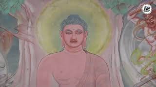 3D Guide on mural of Buddha's life | Mulagandhakuti Vihara | Sarnath