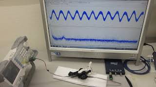 超音波プローブの送受信テスト（超音波システム研究所）