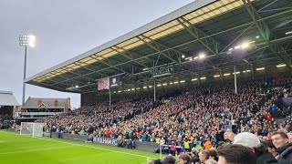 NOTTINGHAM FOREST FANS - Away at Fulham - SO TUNNED CHOIR! Fulham-Nottingham, 11.02.2023.