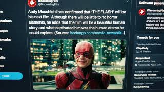 The Flash Movie is Happening with Andy Muschietti Directing