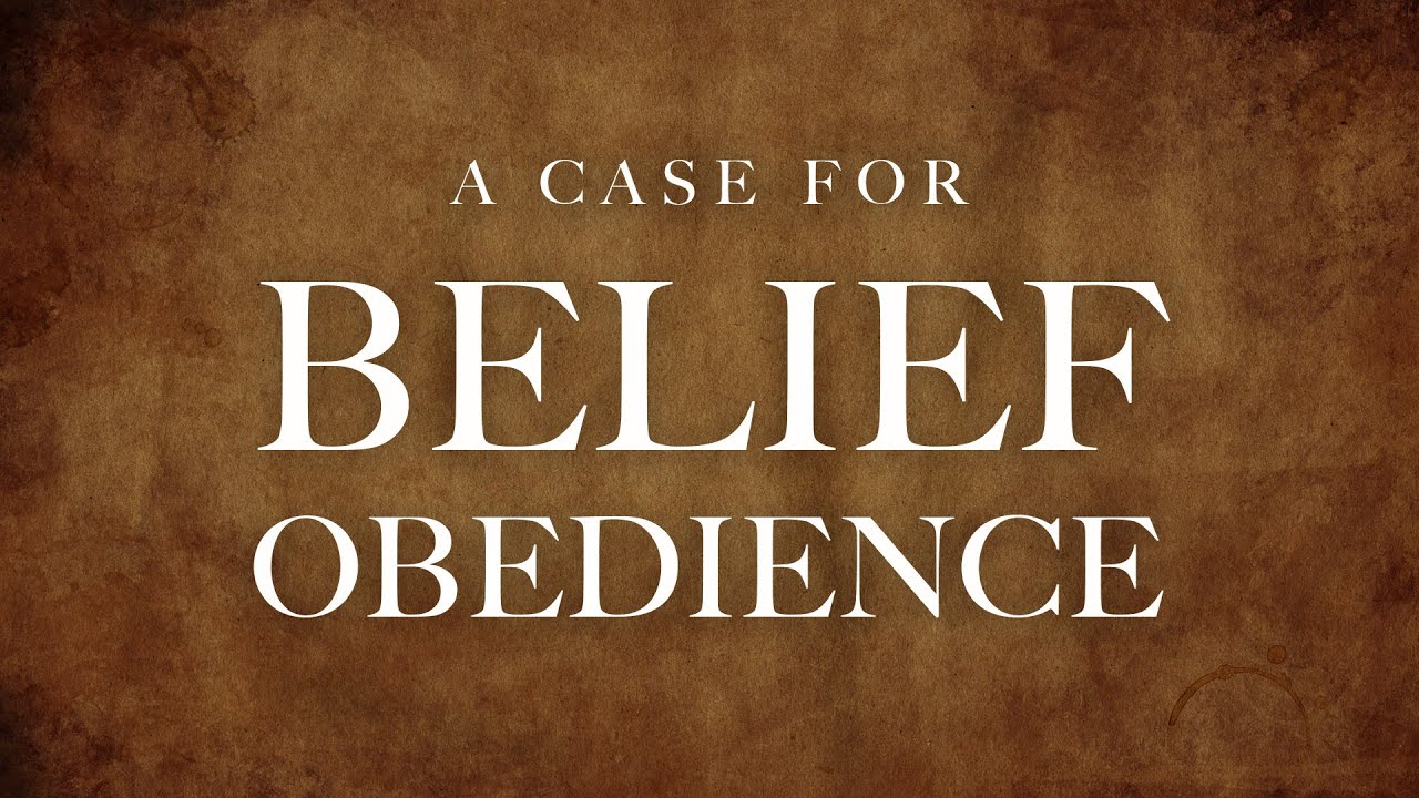 A Case For Belief Obedience