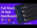 Full Stack ReactJs Node Dashboard Web App | Prisma | PostgreSQL Part 1