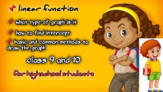 GRADE 10 Ethiopian New curriculum maths unit 1 graph of linear function |#detail_explanation