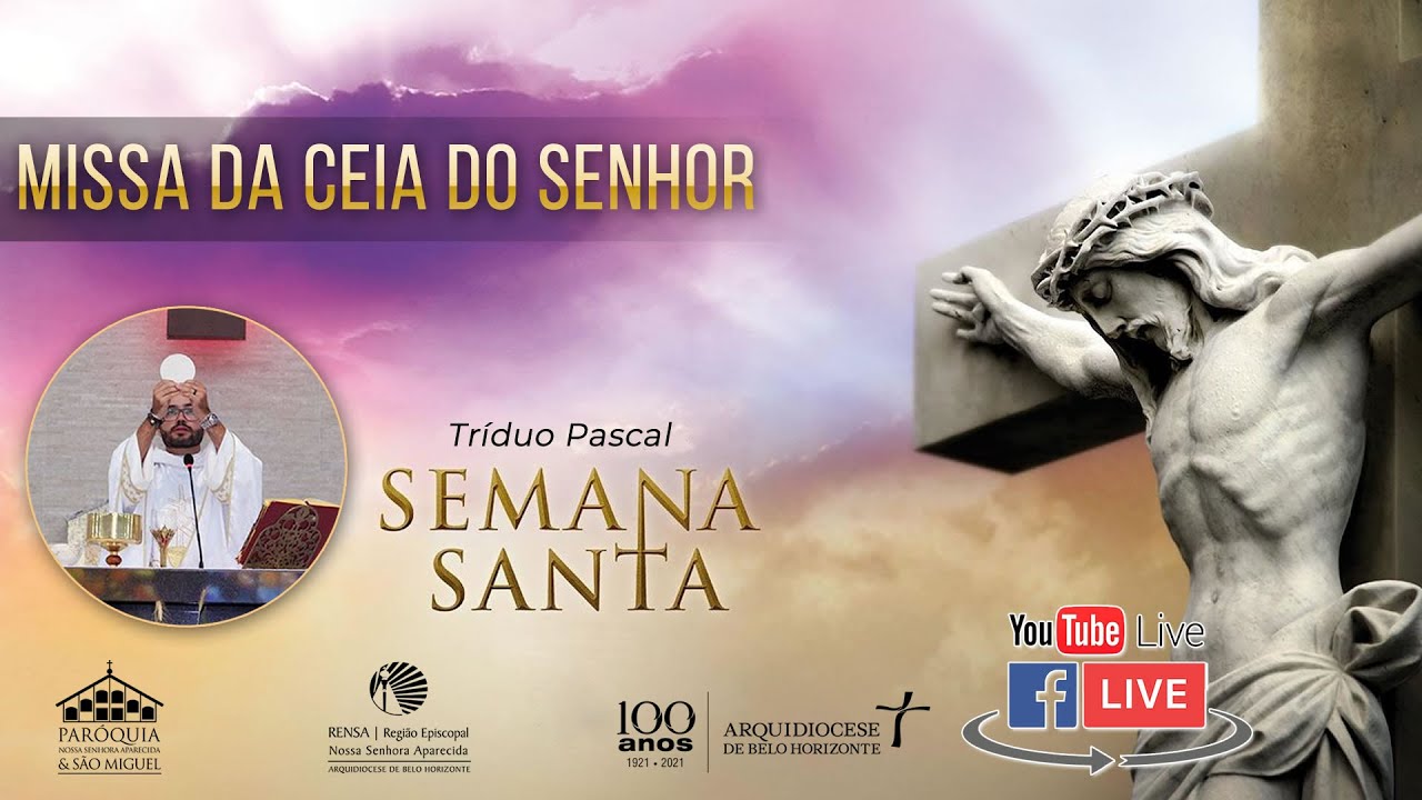 Missa Ceia Do Senhor 09/04/2020 - YouTube