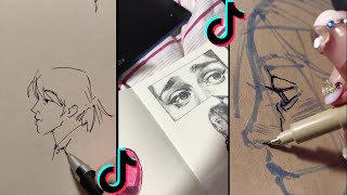 Tiktok art sketchbook #4