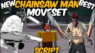 *NEW*💪⛓️Roblox tsb script | CHAINSAW MAN moveset | Custom ULT \u0026 SFX \u0026 VFX | OP abilities Variants!🟠