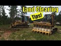 How to Clear Land for New Farm | Couple Clears Land for New Farm and Homestead