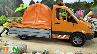 बिबो और उनकी नारंगी कार - कैम्पिंग एडवेंचर | BIBO TOYS Hindi