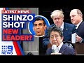 Former Japanese PM shot during campaign speech, Who will replace Boris Johnson? | 9 News Australia