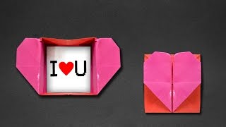 Origami: Heart Box & Envelope @EasyOrigamiAndCrafts